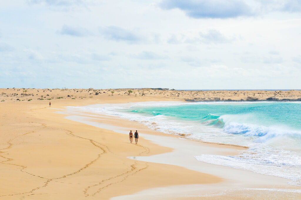 The beaches of Boa Vista Island